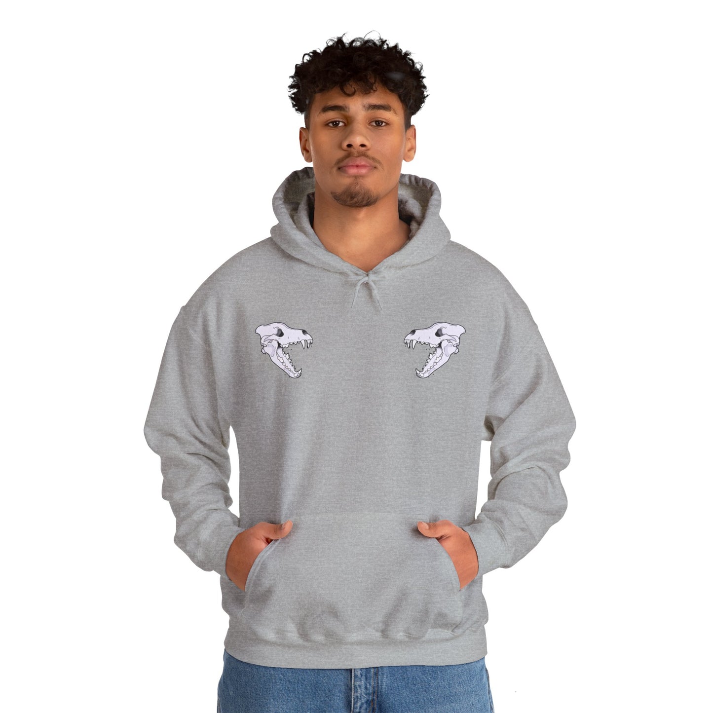 Support your local Wolf Unisex Heavy Blend™ Hooded Sweatshirt