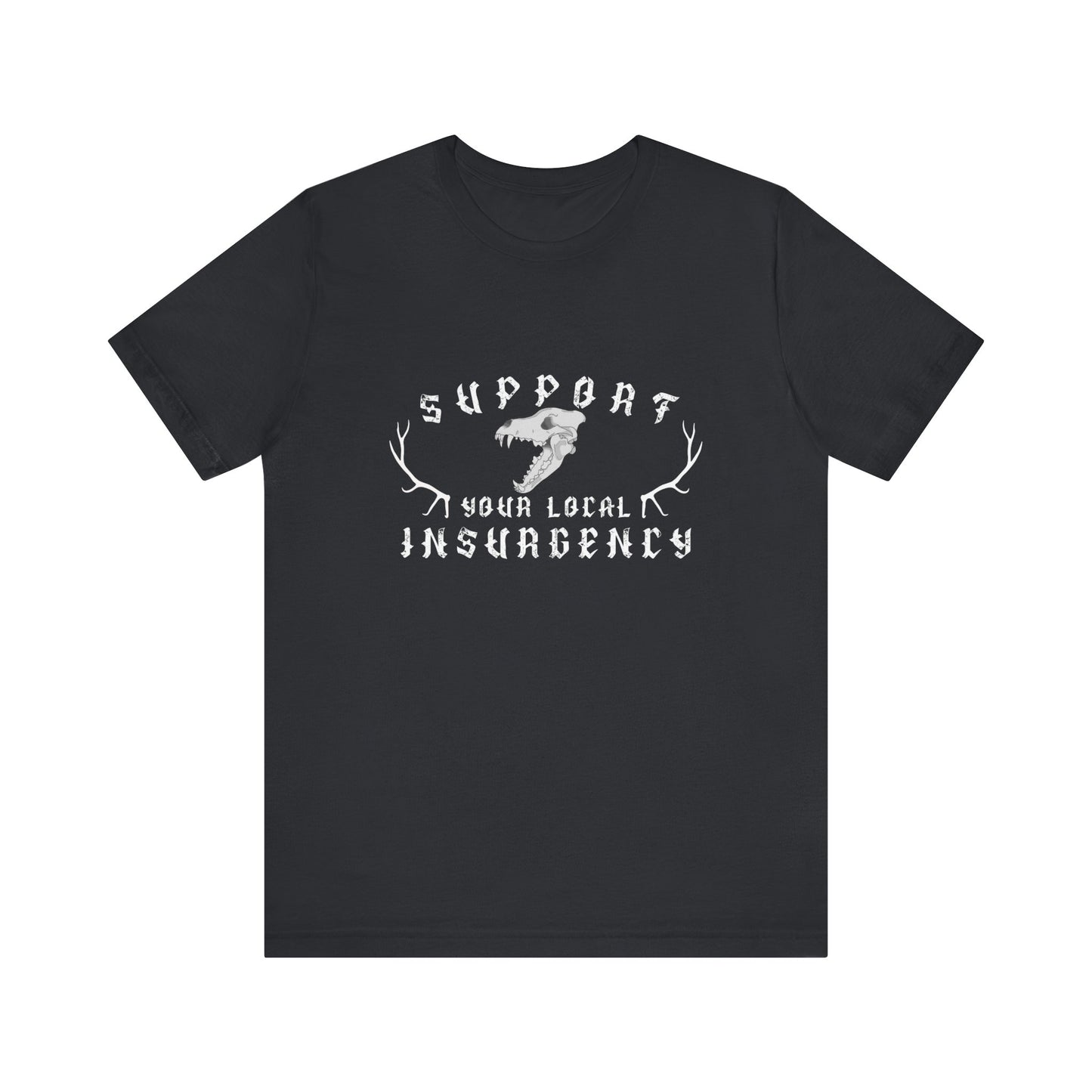 Support your local Insurgency ᚾ THE OFFBEAT RUNARS CO. Unisex Jersey Short Sleeve Tee