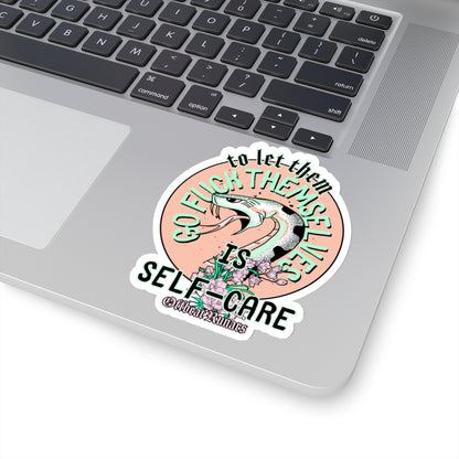 Self-Care Kiss-Cut Stickers ᚾ THE OFFBEAT RUNARS CO.