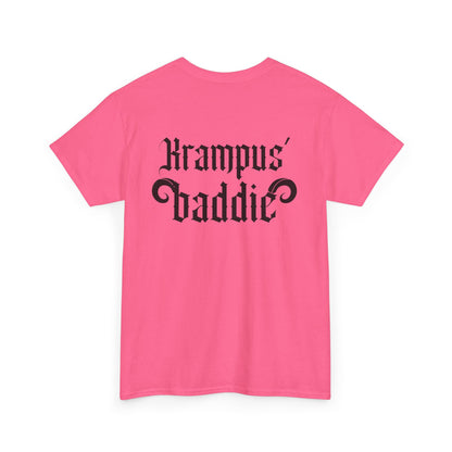 Krampus Baddie Safety Pink Tee