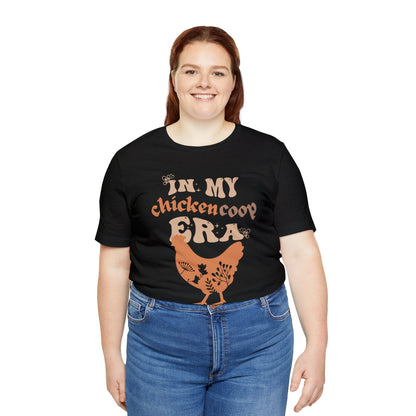 In my chicken coop era ᚾ THE OFFBEAT RUNARS CO. Unisex Jersey Short Sleeve Tee