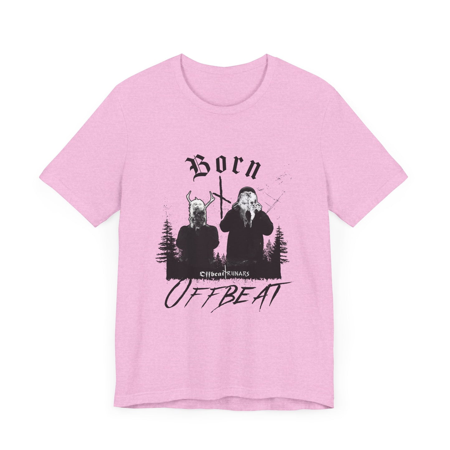 Born OFFBEAT ᚾ THE OFFBEAT RUNARS CO. Unisex Jersey Short Sleeve Tee