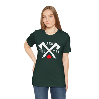 AXE THE TAX ᚾ THE OFFBEAT RUNARS CO. Unisex Jersey Short Sleeve Tee