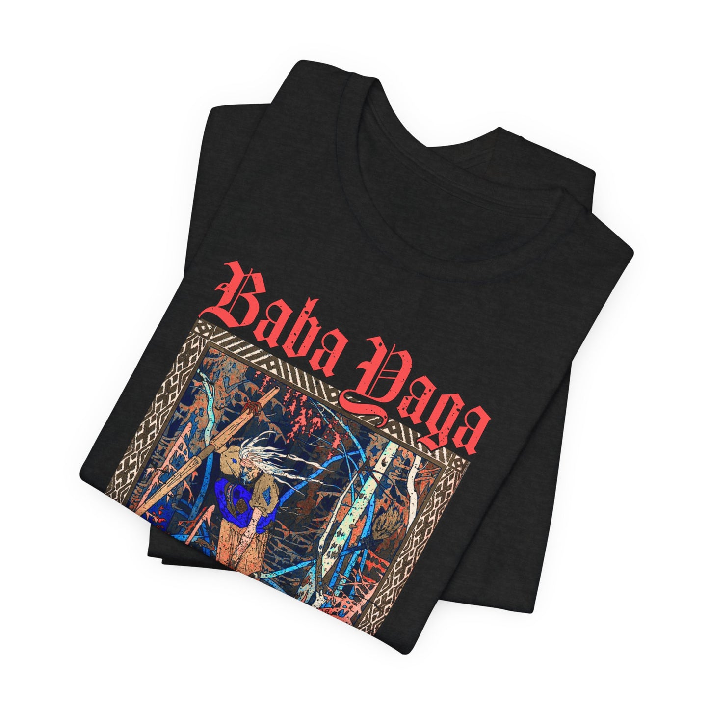 Baba Yaga ᚾ THE OFFBEAT RUNARS CO. Unisex Jersey Short Sleeve Tee