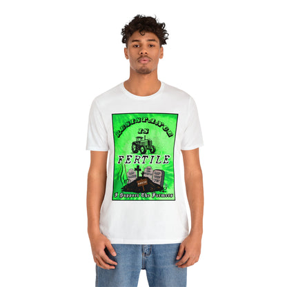 La resistencia es fértil ᚾ Apoyo a los agricultores ᚾ THE OFFBEAT RUNARS CO. ᚾ Camiseta de manga corta Unisex Jersey