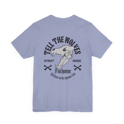 Tell the wolves ᚾ THE OFFBEAT RUNARS CO. Unisex Jersey Short Sleeve Tee