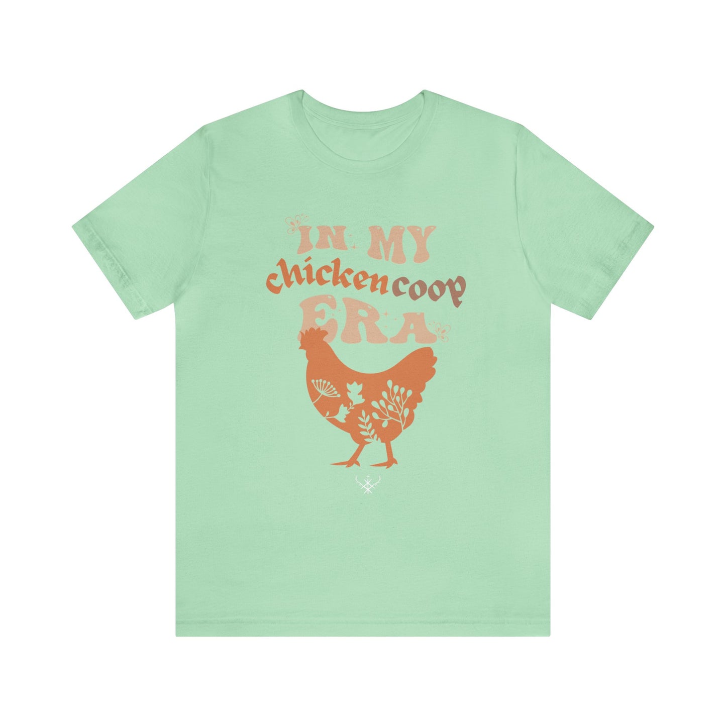 In my chicken coop era ᚾ THE OFFBEAT RUNARS CO. Unisex Jersey Short Sleeve Tee