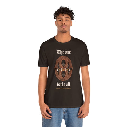 The one is the all ᚾ THE OFFBEAT RUNARS Unisex Jersey Short Sleeve Tee