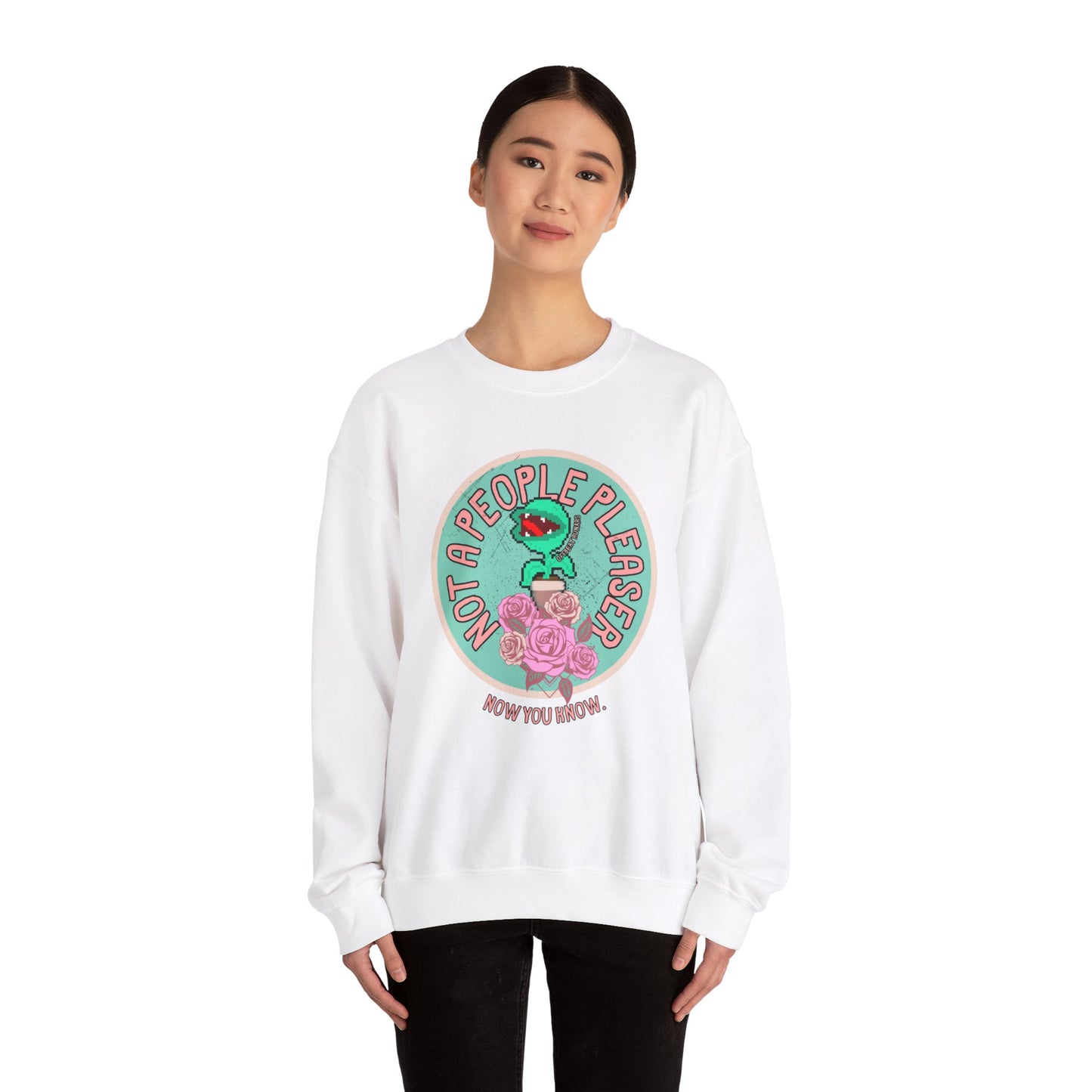 Not a people pleaser Unisex Heavy Blend™ Crewneck Sweatshirt