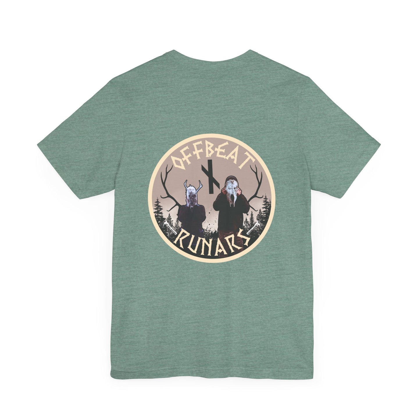 Born Offbeat Original ᚾ THE OFFBEAT RUNARS CO. Unisex Jersey Short Sleeve Tee