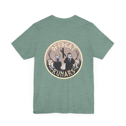 Born Offbeat Original ᚾ THE OFFBEAT RUNARS CO. Unisex Jersey Short Sleeve Tee