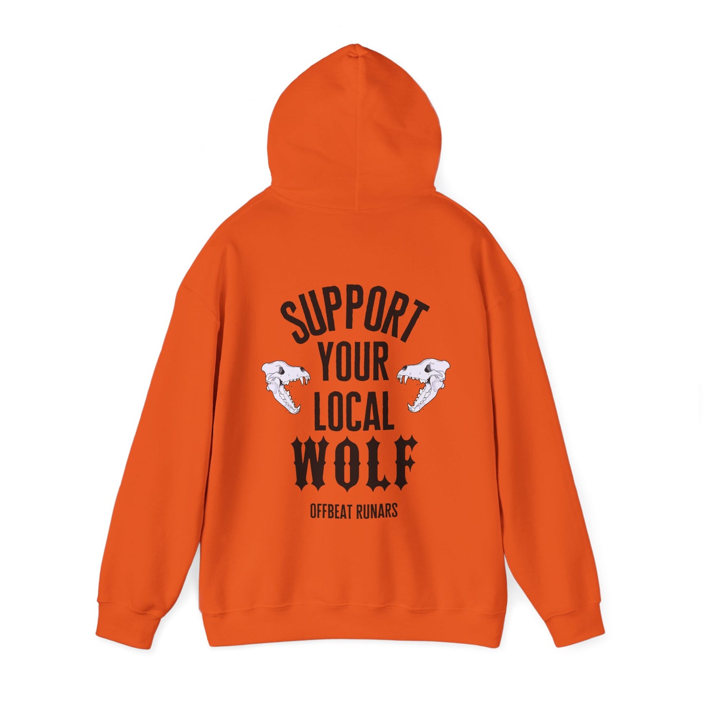 Support your local Wolf Unisex Heavy Blend™ Hooded Sweatshirt