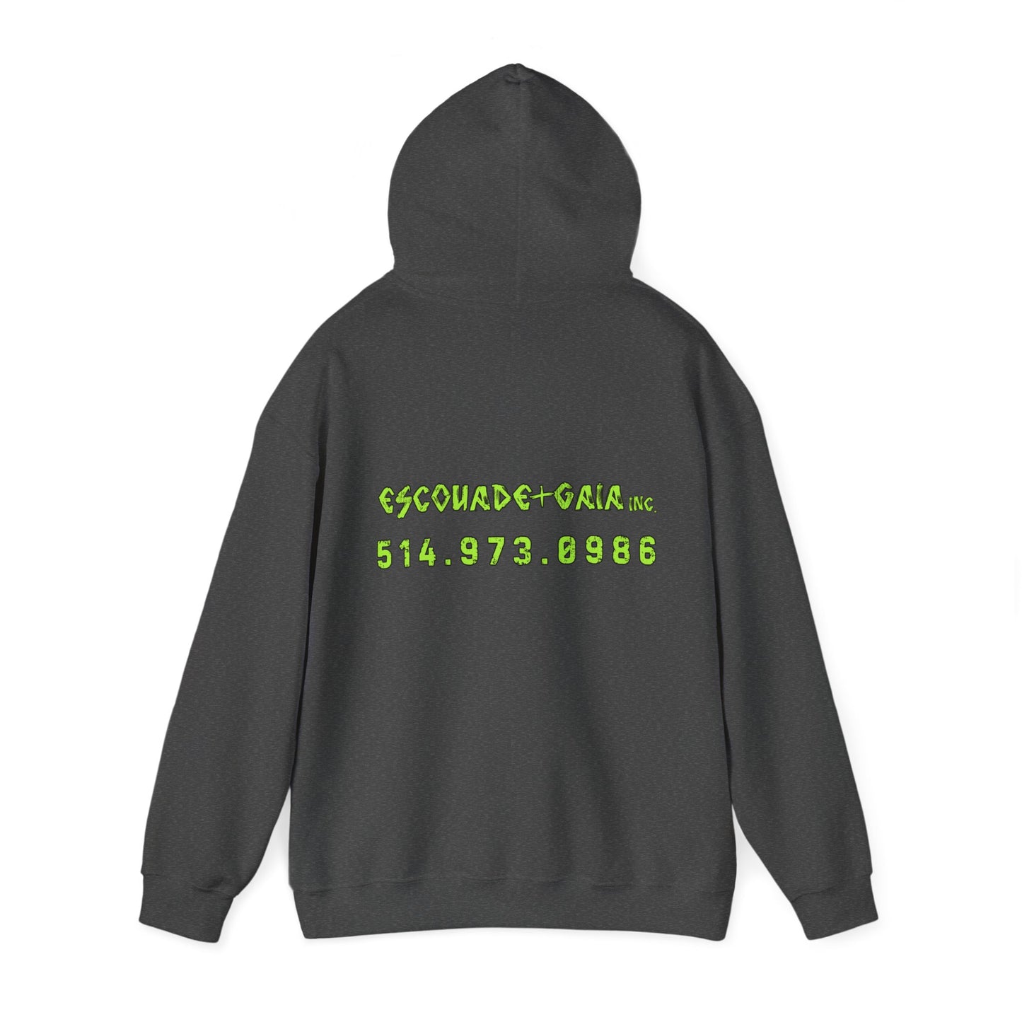 Escouade Gaia Original ᚾ THE OFFBEAT RUNARS CO. Unisex Heavy Blend™ Hooded Sweatshirt