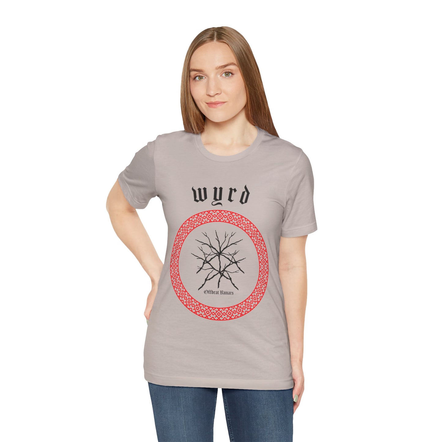 Wyrd ᚾ THE OFFBEAT RUNARS CO. Unisex Jersey Short Sleeve Tee