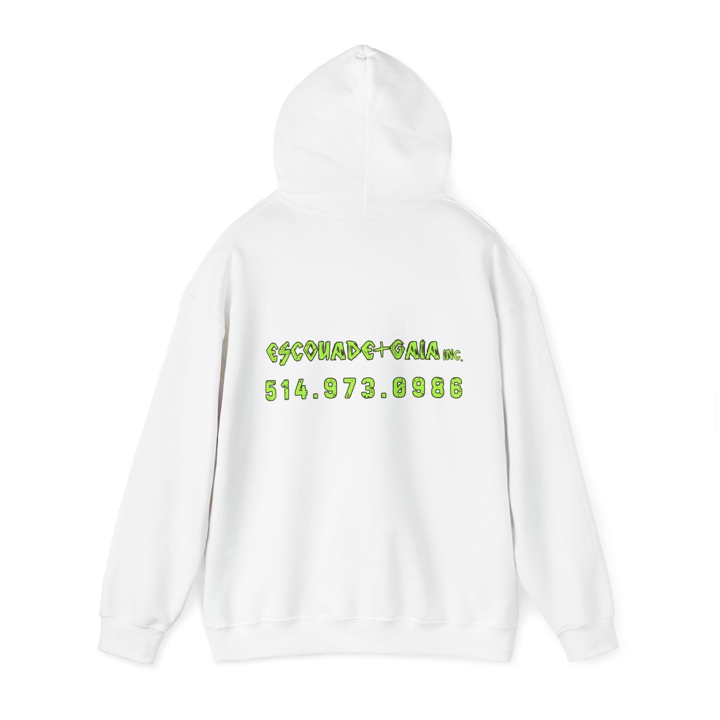 Escouade Gaia Original ᚾ THE OFFBEAT RUNARS CO. Unisex Heavy Blend™ Hooded Sweatshirt