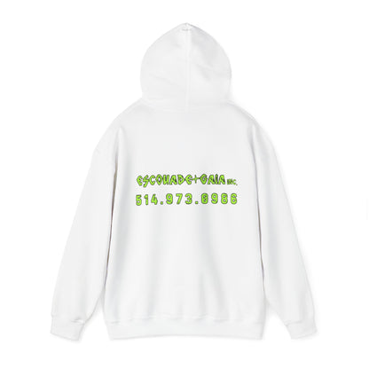 Escouade Gaia Original ᚾ THE OFFBEAT RUNARS CO. Unisex Heavy Blend™ Hooded Sweatshirt