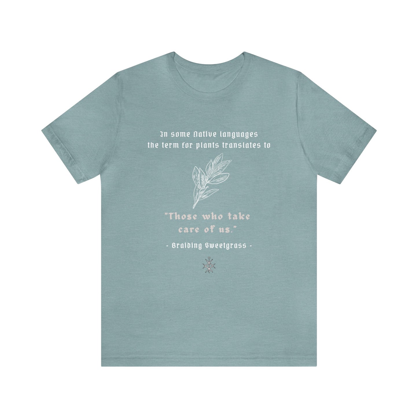 Those who take care of us ᚾ THE OFFBEAT RUNARS CO. Women's Jersey Short Sleeve Tee