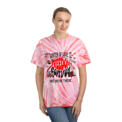 Winter of Love FREEDOM CONVOY Tie-Dye Tee, Cyclone