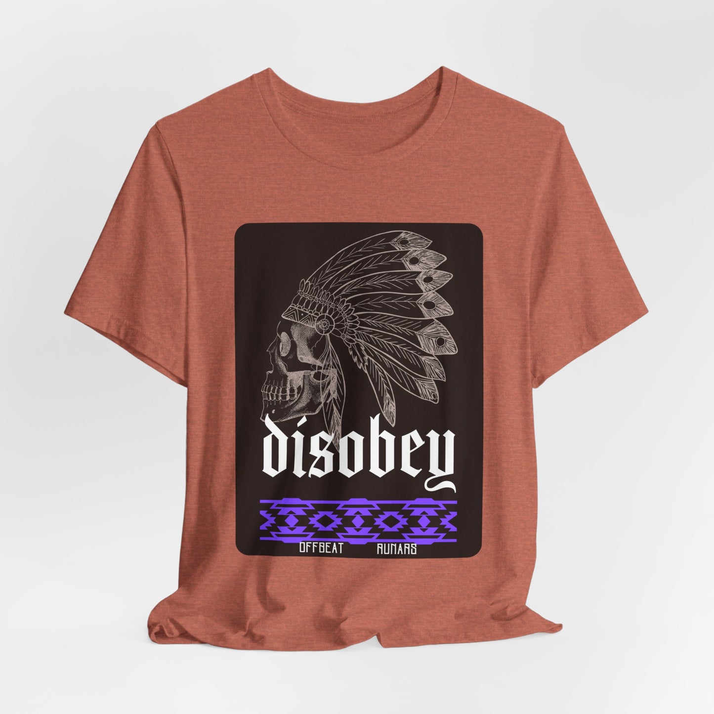 Disobey ᚾ THE OFFBEAT RUNARS CO. Unisex Jersey Short Sleeve Tee