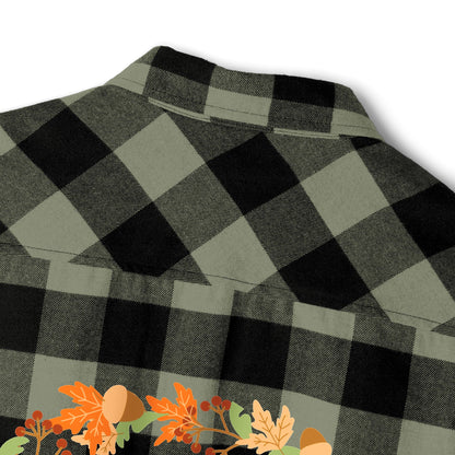 Connasse d'Automne Unisex Flannel Shirt