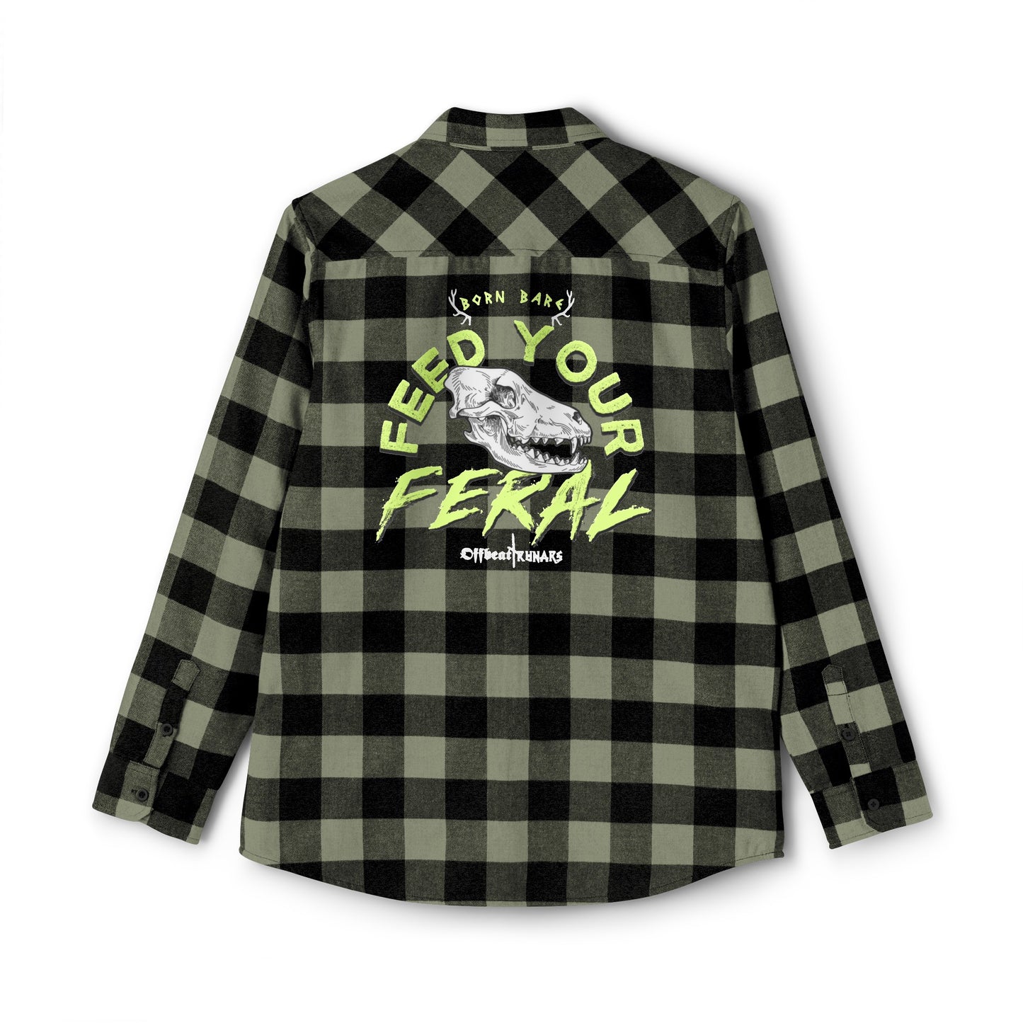 Feral Unisex Flannel Shirt