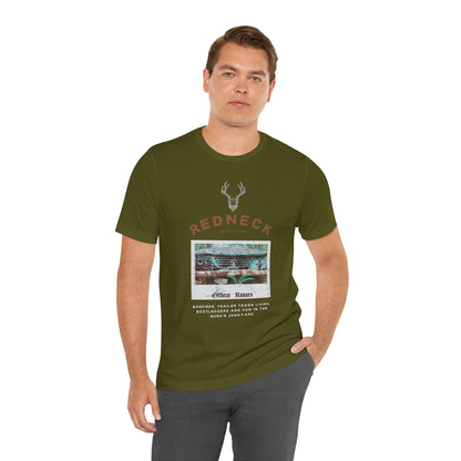 Redneck ᚾ THE OFFBEAT RUNARS CO. Unisex Jersey Short Sleeve Tee