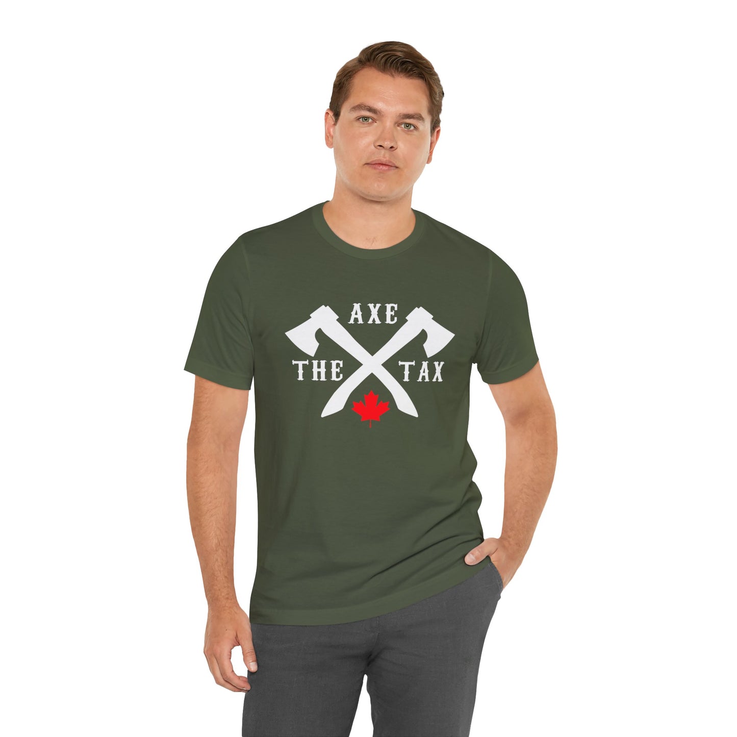 AXE THE TAX ᚾ THE OFFBEAT RUNARS CO. Unisex Jersey Short Sleeve Tee