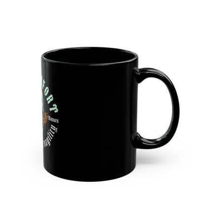 Kill Comfort Black Mug 11 oz ᚾ THE OFFBEAT RUNARS Co.