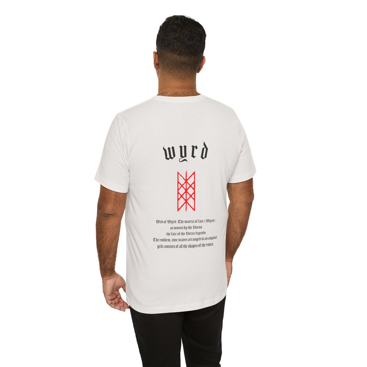 Wyrd ᚾ THE OFFBEAT RUNARS CO. Unisex Jersey Short Sleeve Tee