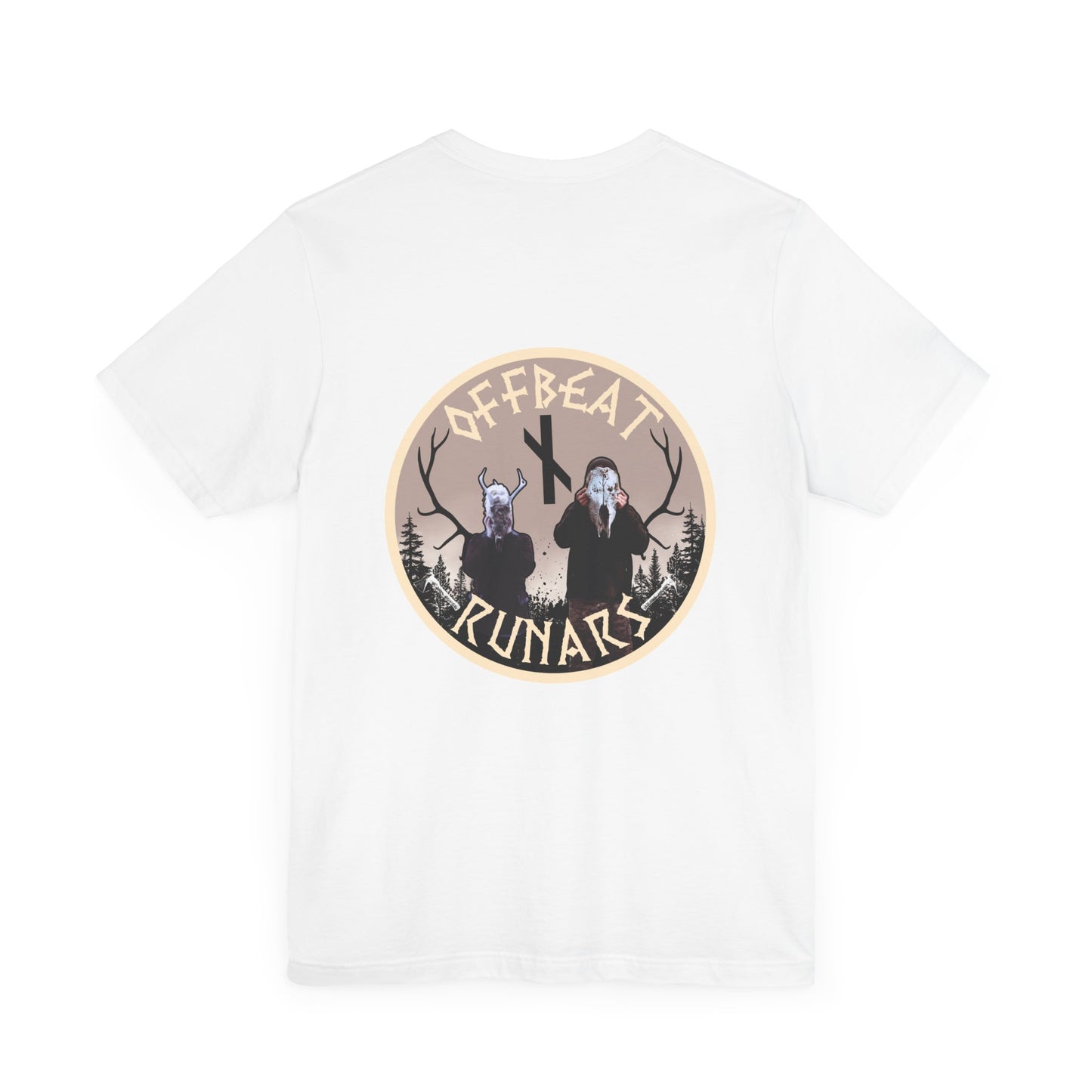 Born Offbeat Original ᚾ THE OFFBEAT RUNARS CO. Unisex Jersey Short Sleeve Tee