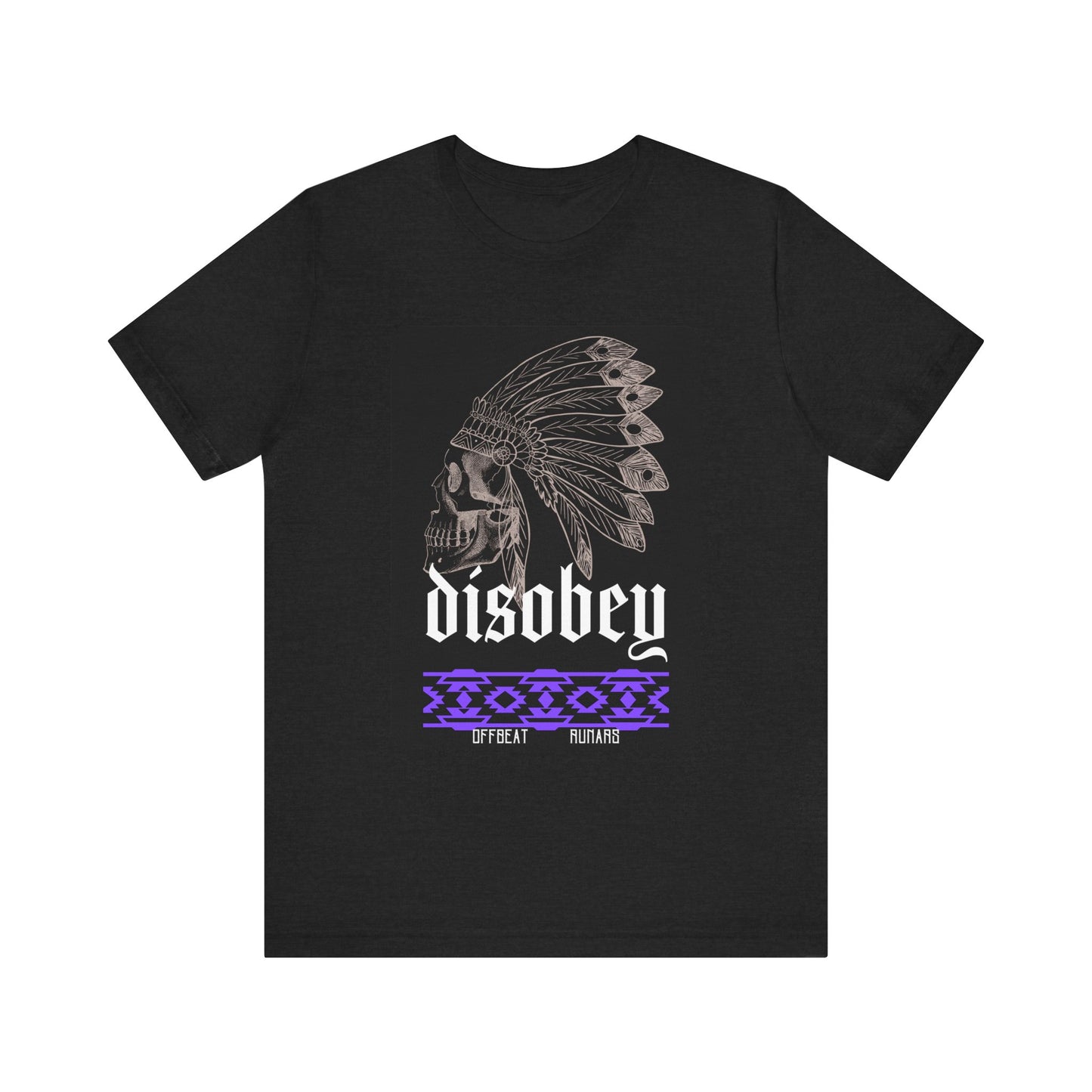 Disobey ᚾ THE OFFBEAT RUNARS CO. Unisex Jersey Short Sleeve Tee