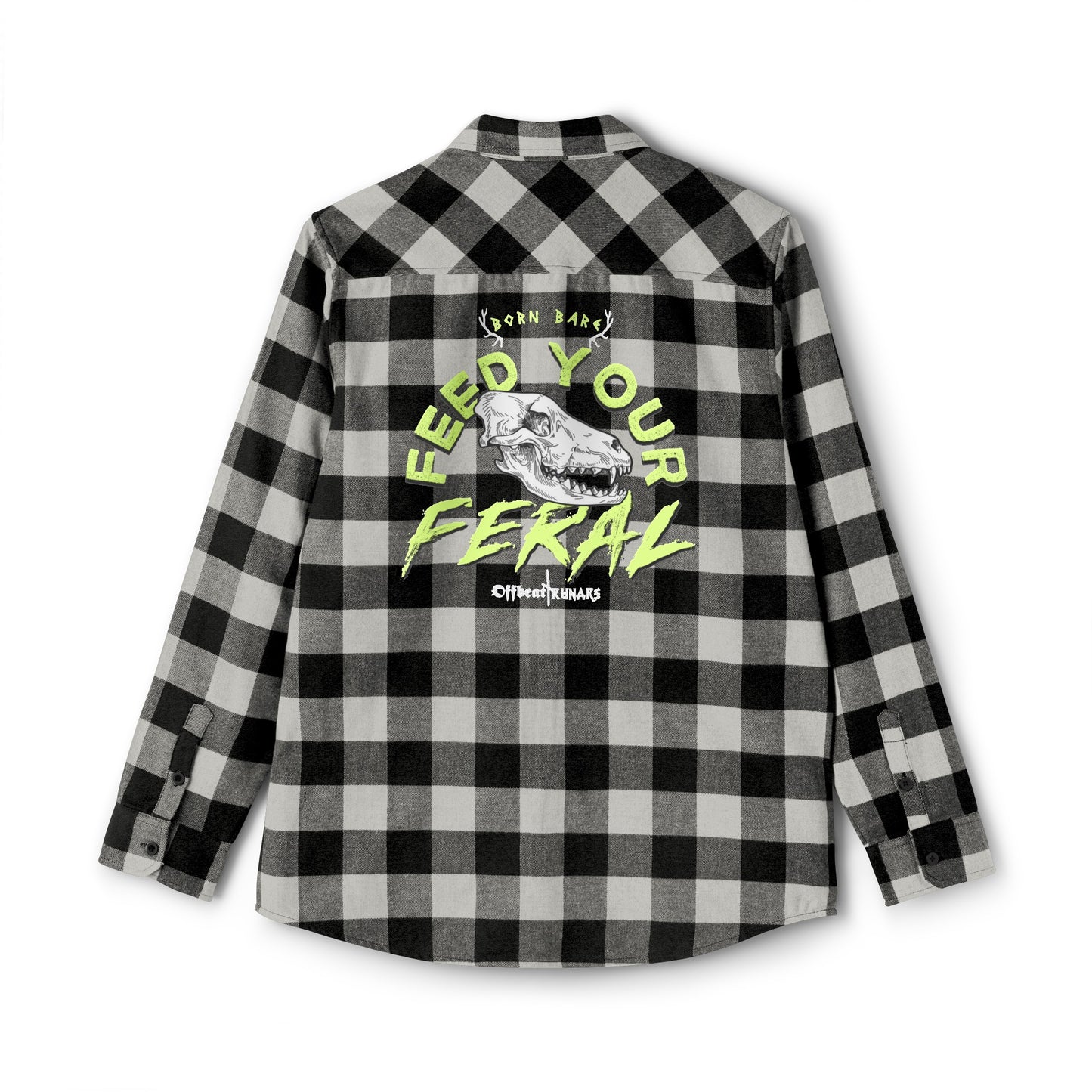 Feral Unisex Flannel Shirt