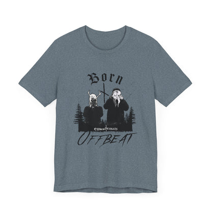 Born OFFBEAT ᚾ THE OFFBEAT RUNARS CO. Unisex Jersey Short Sleeve Tee