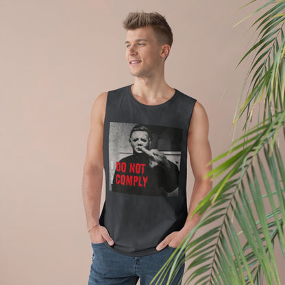 Do not comply Michael Myers Unisex Barnard Tank