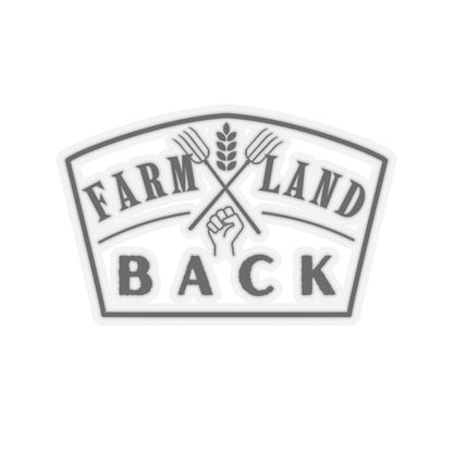 Farmland back Kiss-Cut Stickers ᚾ THE OFFBEAT RUNARS CO.