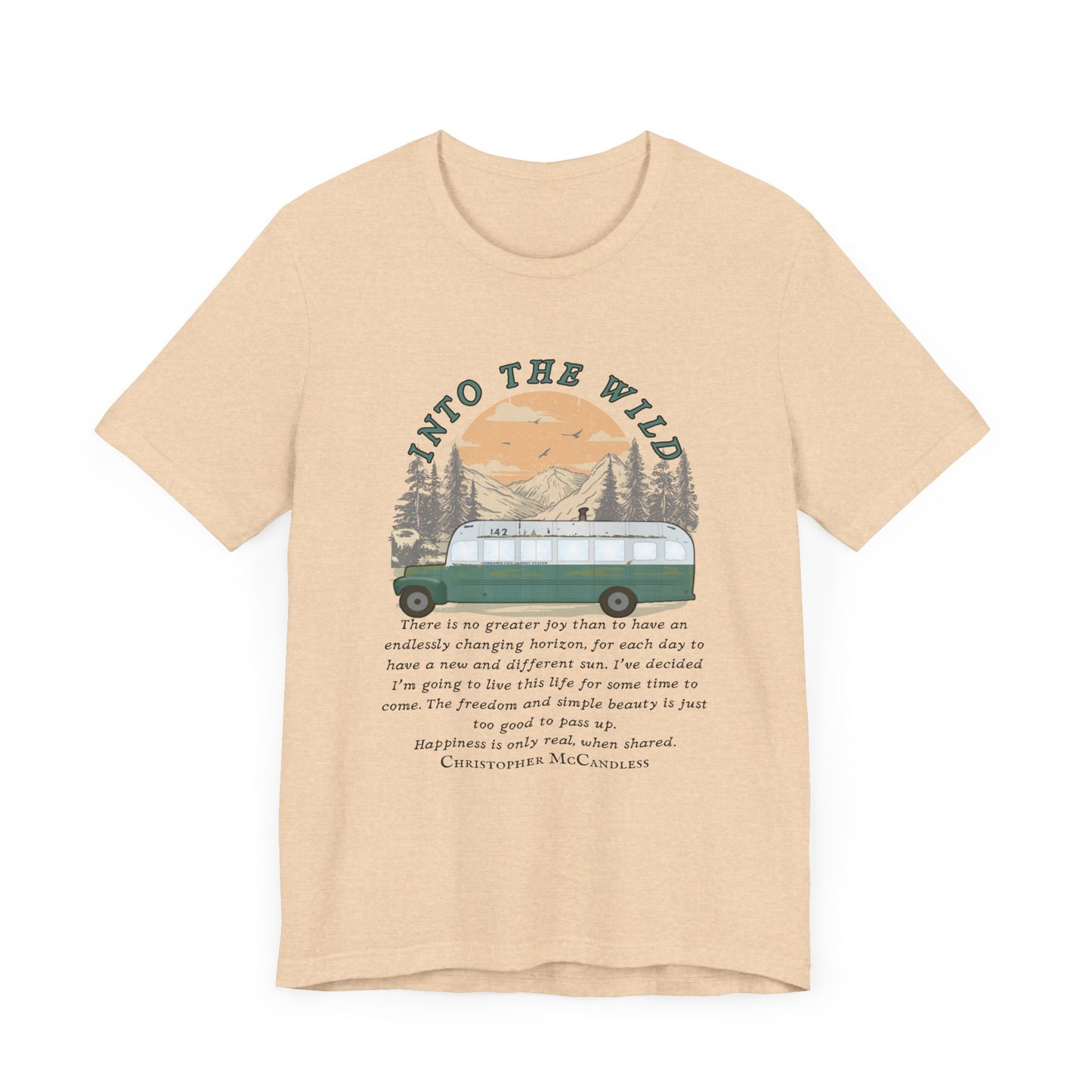 Into the wild ᚾ THE OFFBEAT RUNARS CO. Unisex Jersey Short Sleeve Tee