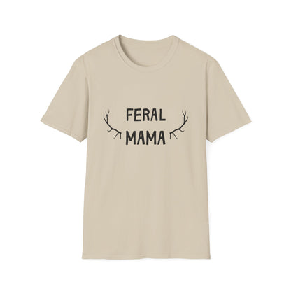 Feral Mama Unisex Softstyle T-Shirt