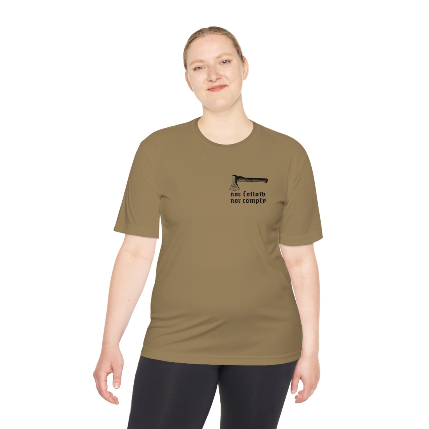 Born Brave Unisex Moisture Wicking Tee