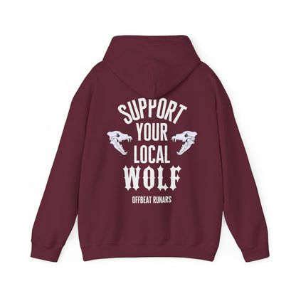 Support your local Wolf Unisex Heavy Blend™ Hooded Sweatshirt