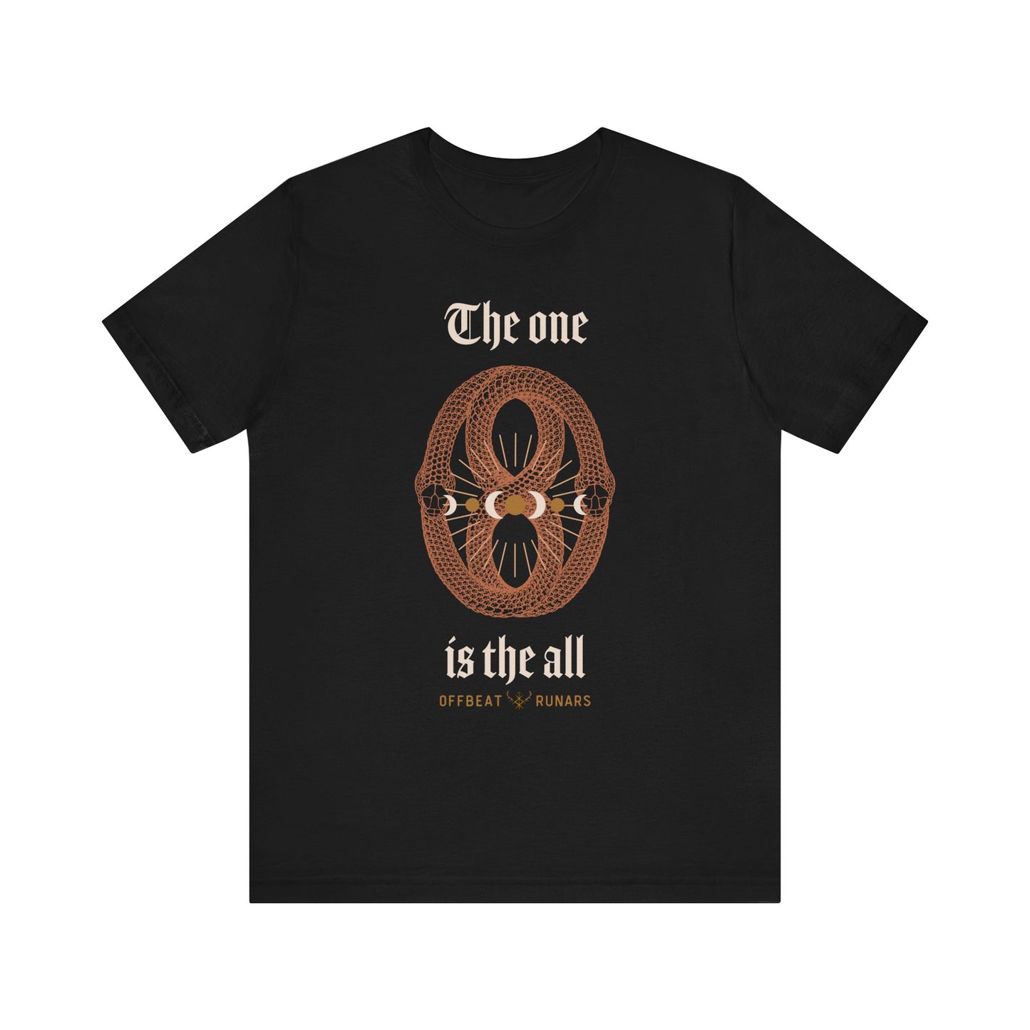 The one is the all ᚾ THE OFFBEAT RUNARS Unisex Jersey Short Sleeve Tee