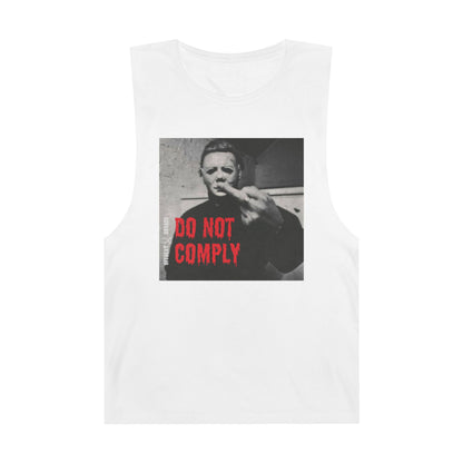 Do not comply Michael Myers Unisex Barnard Tank