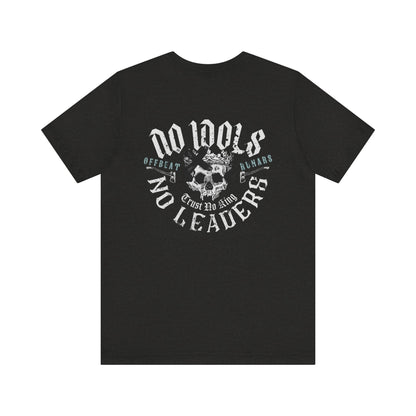 Sin ídolos ni líderes ᚾ THE OFFBEAT RUNARS CO. Camiseta de manga corta Unisex Jersey