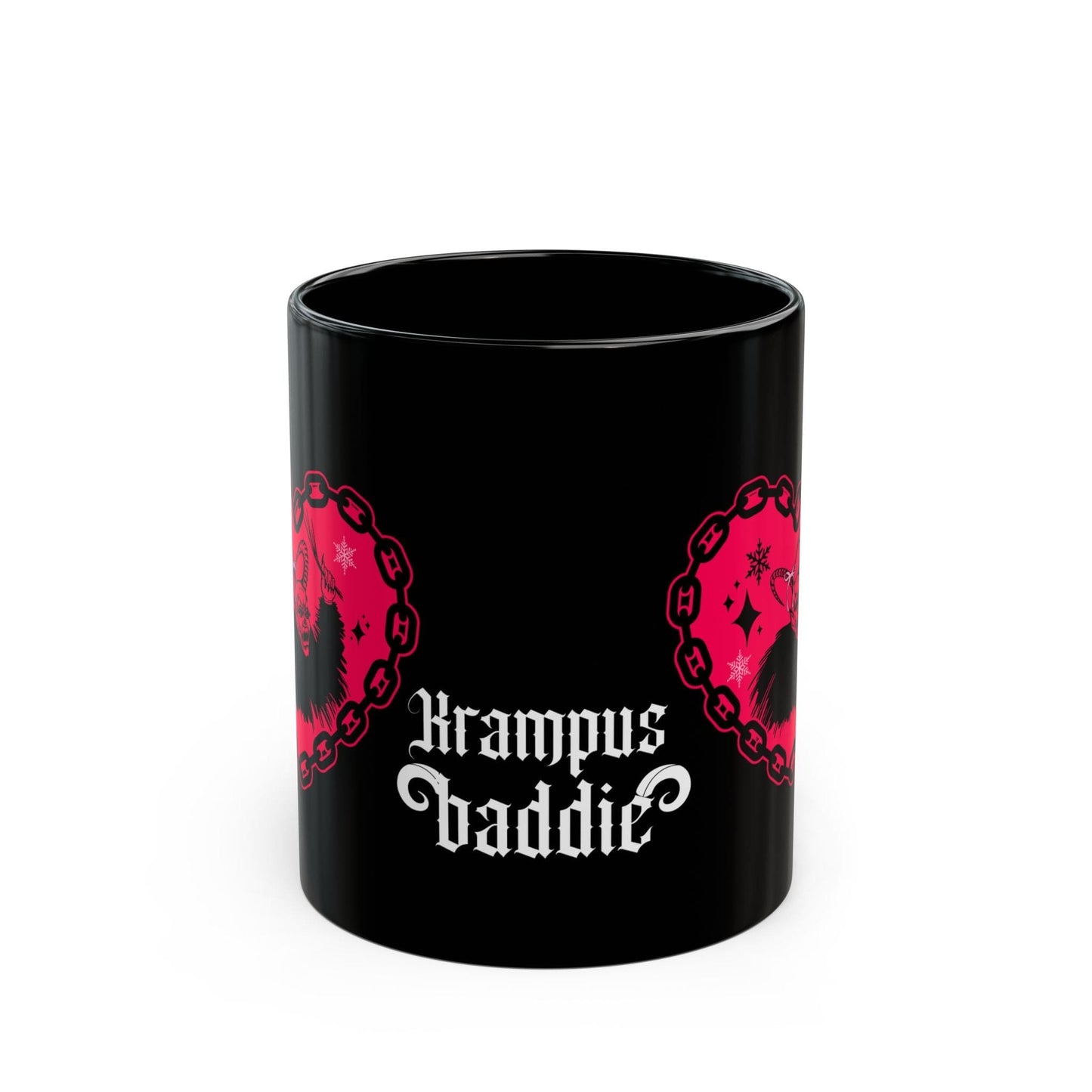 Like Krampus, I slay Krampus Baddie Black Mug