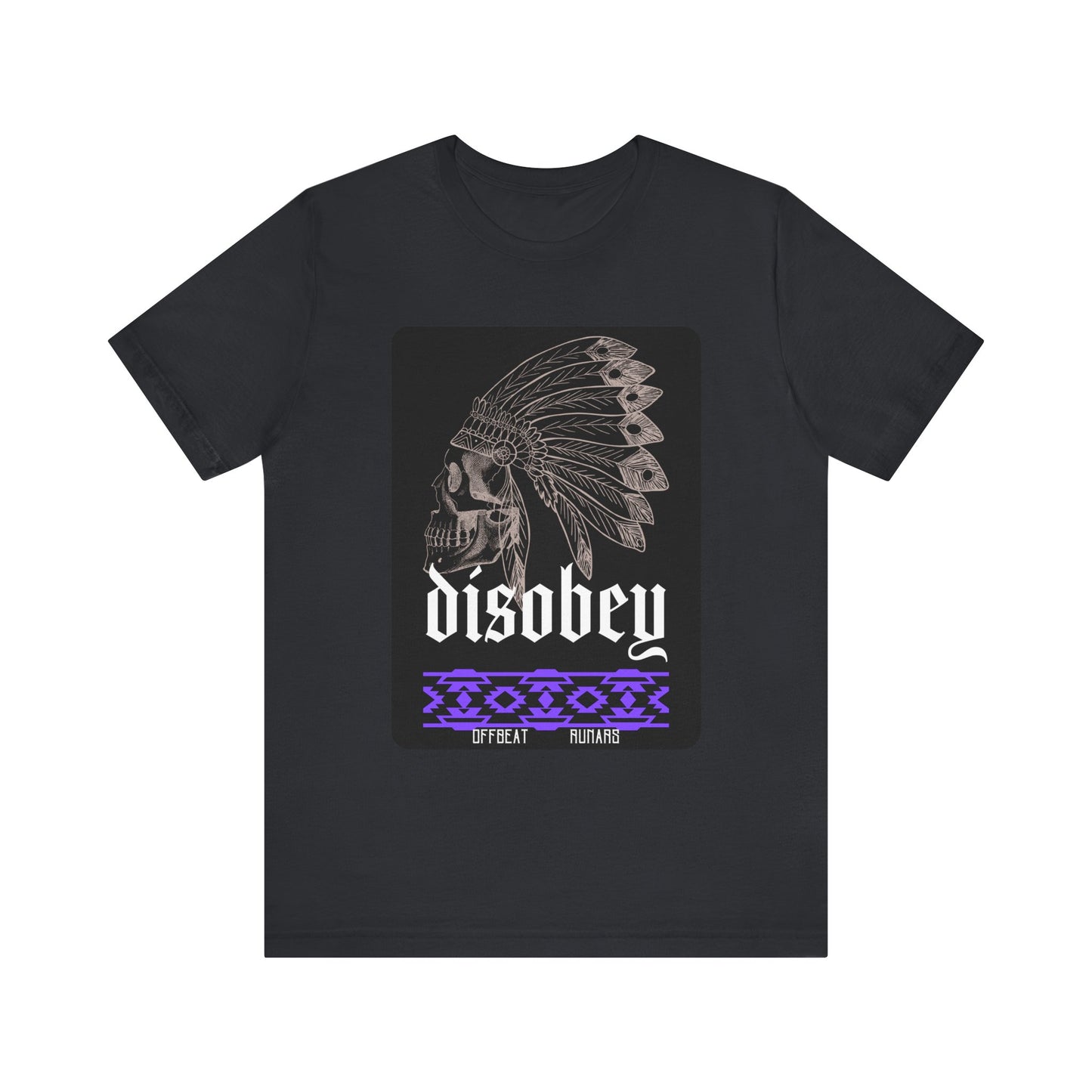 Disobey ᚾ THE OFFBEAT RUNARS CO. Unisex Jersey Short Sleeve Tee