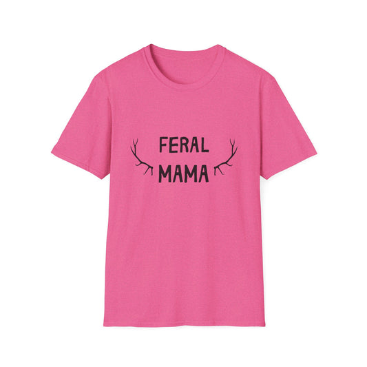 Feral Mama Unisex Softstyle T-Shirt