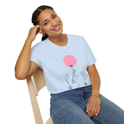 Under the pink moon Unisex Softstyle T-Shirt