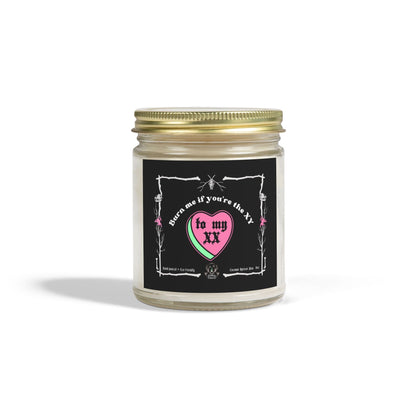 You're the XY to my XX Clear Candles 4-9oz