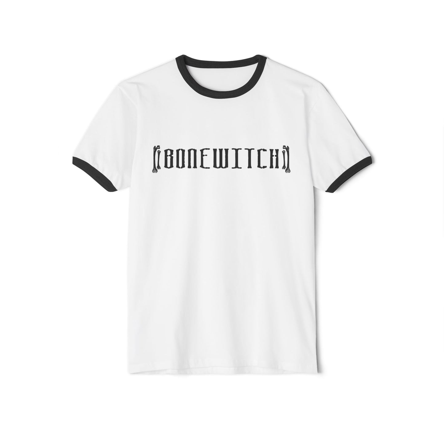 Support your local Bonewitch Unisex Cotton Ringer T-Shirt