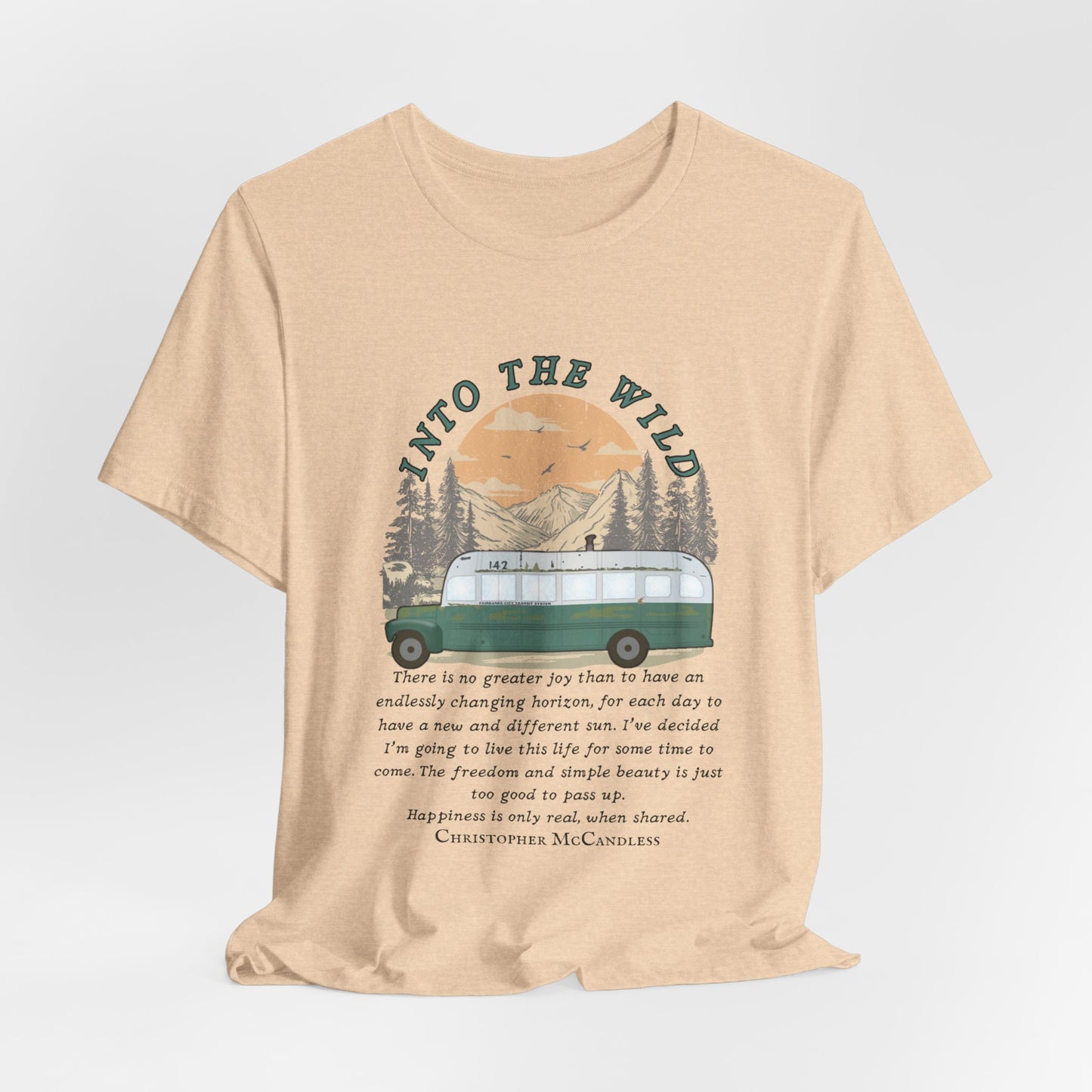 Into the wild ᚾ THE OFFBEAT RUNARS CO. Unisex Jersey Short Sleeve Tee