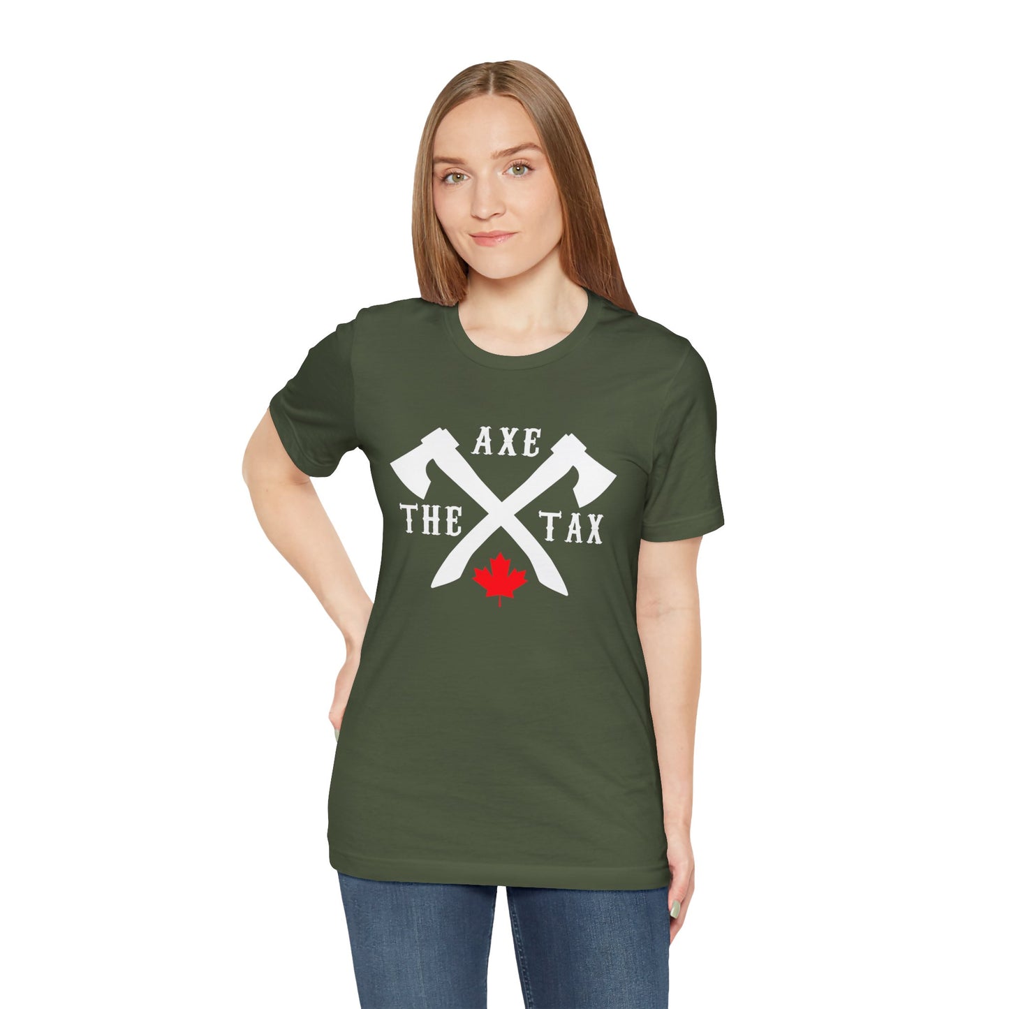 AXE THE TAX ᚾ THE OFFBEAT RUNARS CO. Unisex Jersey Short Sleeve Tee